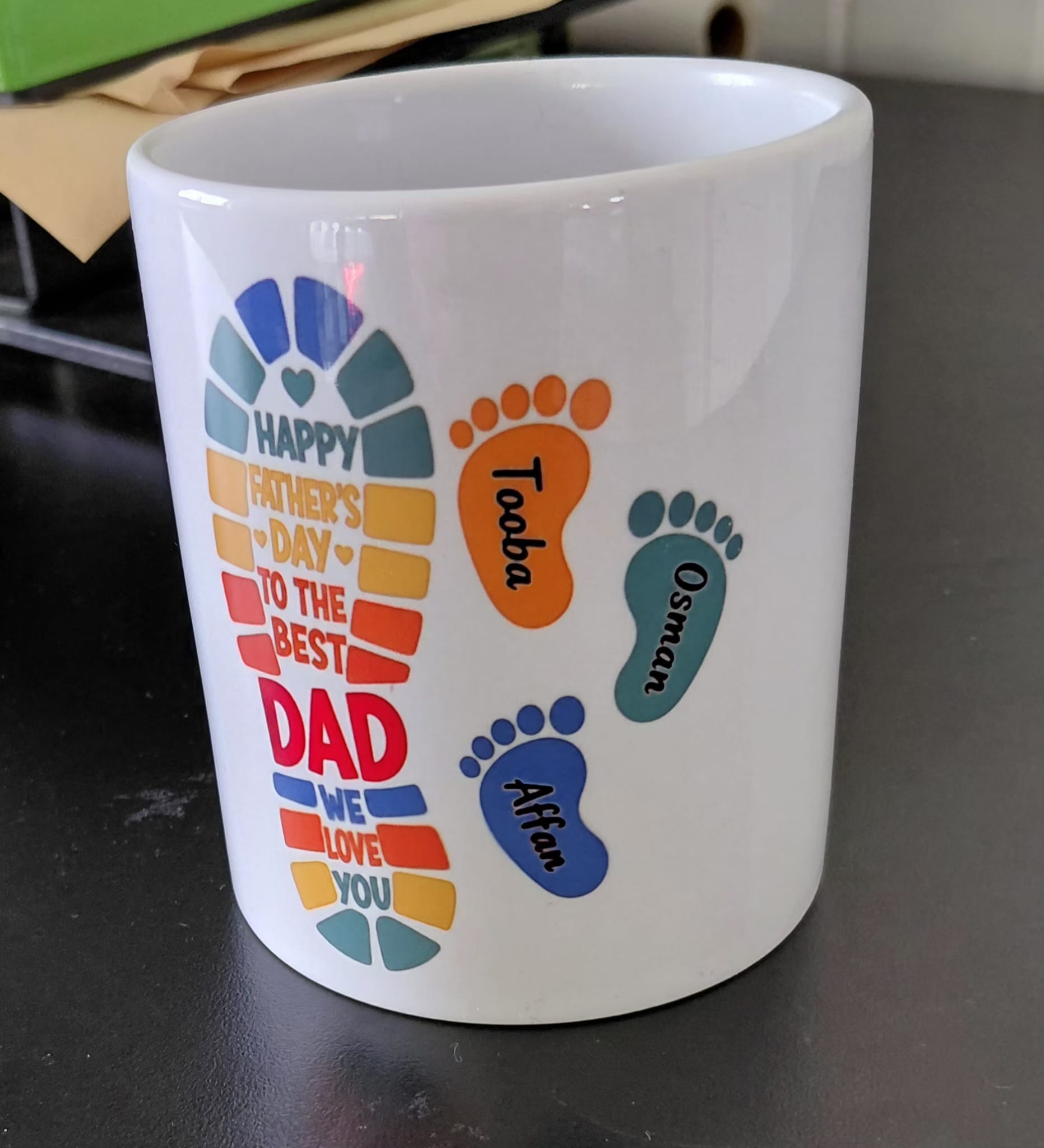 Personalized mug created by Vivid Style
